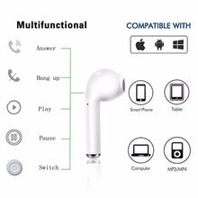 Load image into Gallery viewer, i7 Wireless Bluetooth earphone headsets  / wireless earbuds / Sports Headsets with mic for All Smart Mobile Phone