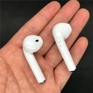 i7 Wireless Bluetooth earphone headsets  / wireless earbuds / Sports Headsets with mic for All Smart Mobile Phone
