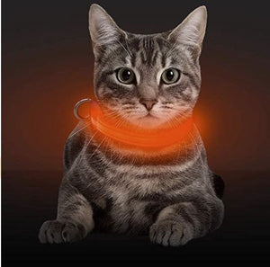 Pet Dog, Cat night safety led light luminous collar