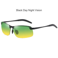 Load image into Gallery viewer, Polarised and Photochromic Men&#39;s Sunglasses Driving Rectangle Chameleon Change Colour Sun Glasses Day Night Vision Anti Glare Goggles