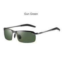 Load image into Gallery viewer, Polarised and Photochromic Men&#39;s Sunglasses Driving Rectangle Chameleon Change Colour Sun Glasses Day Night Vision Anti Glare Goggles