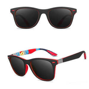 Nice Quality Unisex Polarised Sunglasses Square Frame Design Man Woman Unisex
