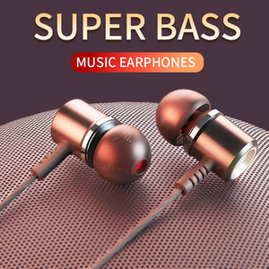Super Bass In Ear wired Earphones for Smart Phones, iPads, Mp3 player