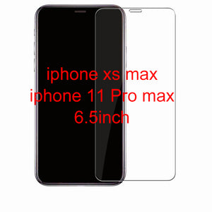Protective tempered glass for iphone 6 7 6 6s 8 plus 11 pro XS max XR glass iphone 7 8 x screen protector glass on iphone 7 6S 8