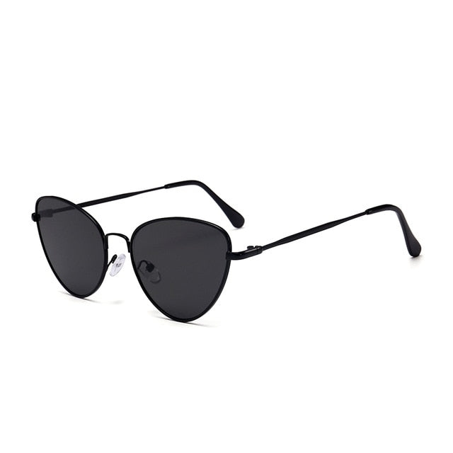 Sexy Small Vintage Cat Eye Sunglasses for Women Vintage Red Black Sun Glasses Female Ladies Cateyes Sunglass 2018 Retro Glasses