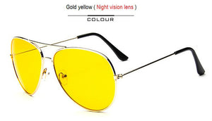 Fashionable Classic Clear /Transparent  Gold Frame Vintage style Sun Glasses for Women