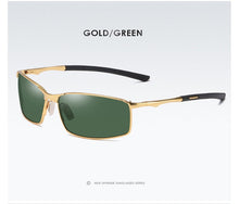 Load image into Gallery viewer, Men&#39;s&#39;Matrix&#39; style Polarised Metal Frame Sunglasses for Sports &amp; Driving.