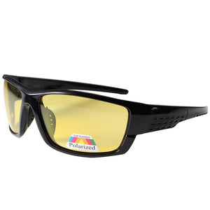 Men's Classic Sports Square Frame Polarised Sunglasses