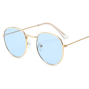 Classic Small Frame Round Sunglasses Women