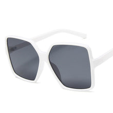 Load image into Gallery viewer, Designer Women&#39;s  Oversized Sunglasses with Gradient Plastic Design and UV light filtering